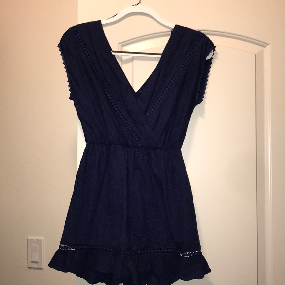 Blue XS romper